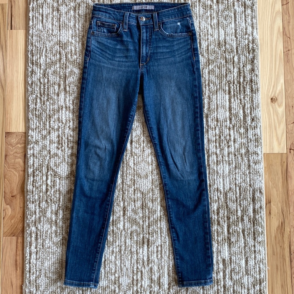 Joe’s ‘Escanaba’ high rise skinny ankle jeans